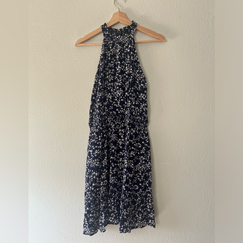 Merokeety Dress Blue & White Medium. New with tags, never worn.